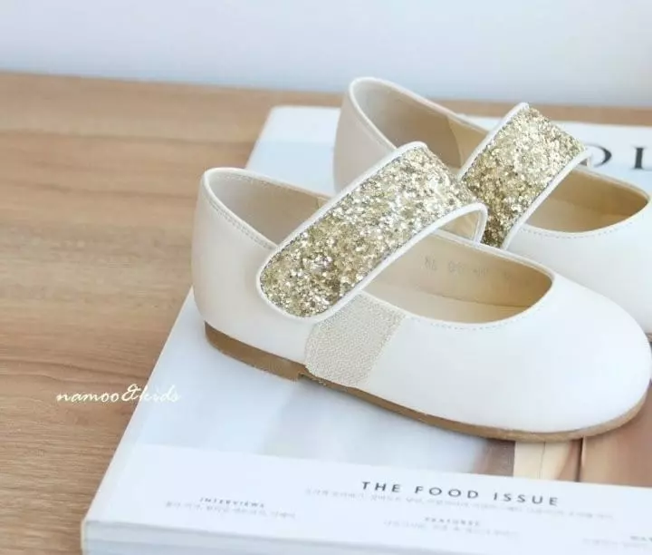 Namoo & Kids - Korean Children Fashion - #todddlerfashion - Daisy Glitter Merry Jane - 4