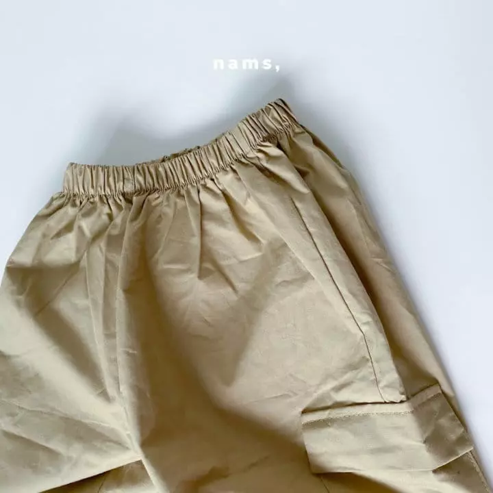 Nams - Korean Children Fashion - #minifashionista - Smile Cargo Pants - 2