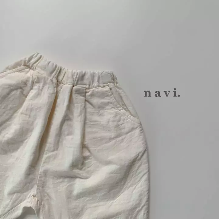 Navi - Korean Children Fashion - #Kfashion4kids - Cream Pants - 5