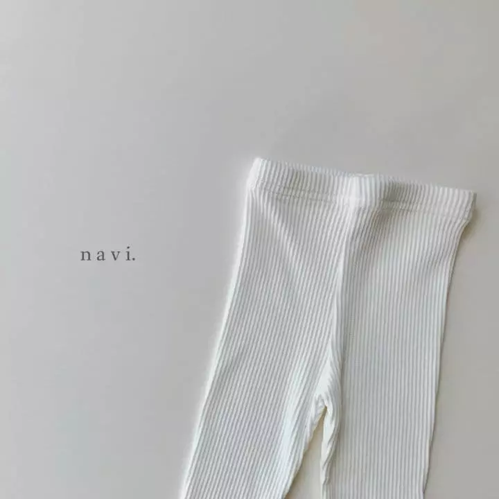 Navi - Korean Children Fashion - #Kfashion4kids - Rib Leggings - 12