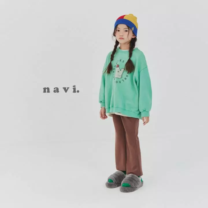 Navi - Korean Children Fashion - #childofig - Pot Sweatshirt - 6