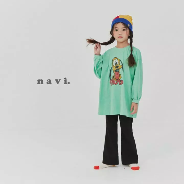 Navi - Korean Children Fashion - #childofig - Pluto Long Tee - 11