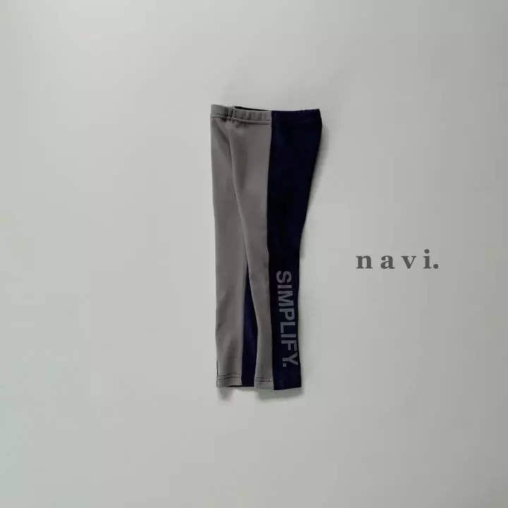 Navi - Korean Children Fashion - #designkidswear - Simple Leggings - 2
