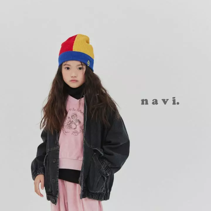 Navi - Korean Children Fashion - #designkidswear - Denim Jacket - 7