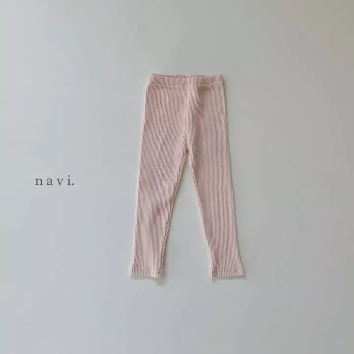 Navi - Korean Children Fashion - #designkidswear - Rib Leggings - 6