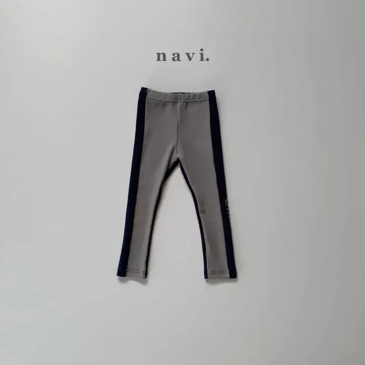 Navi - Korean Children Fashion - #discoveringself - Simple Leggings - 3