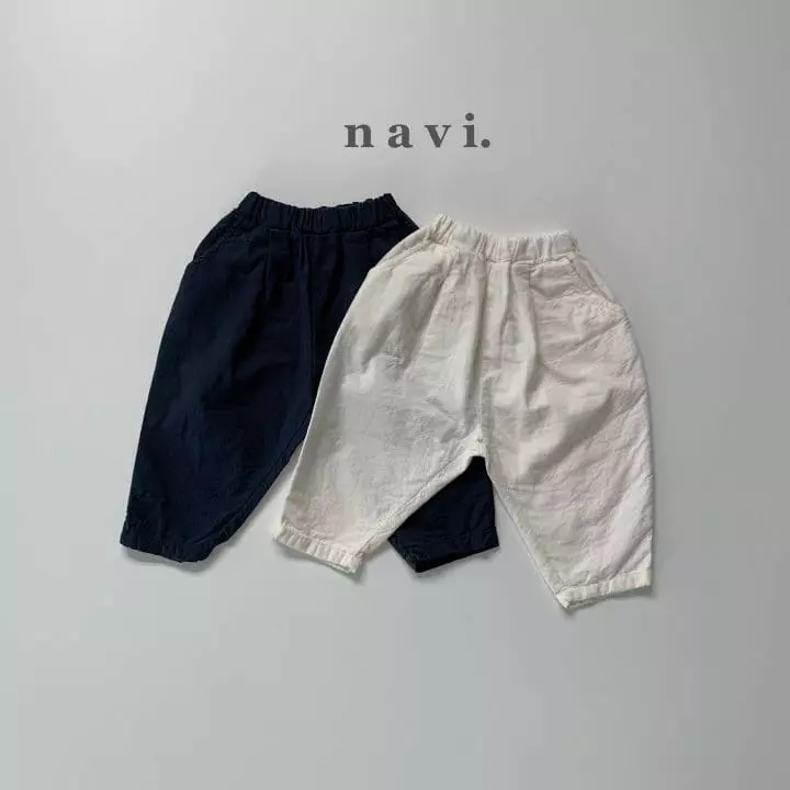 Navi - Korean Children Fashion - #fashionkids - Cream Pants