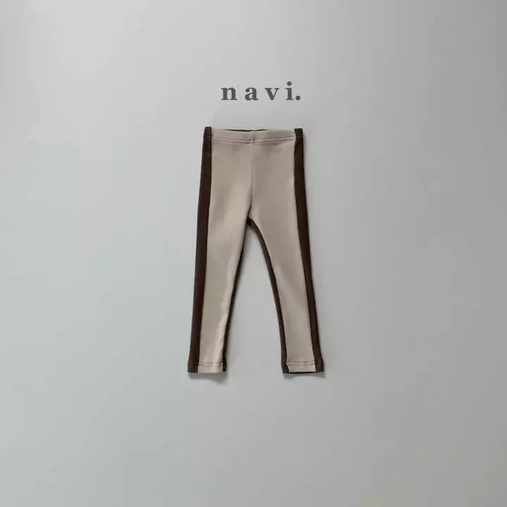 Navi - Korean Children Fashion - #kidsshorts - Simple Leggings - 5