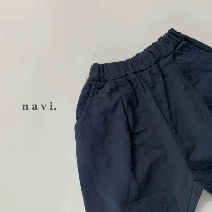 Navi - Korean Children Fashion - #kidsstore - Cream Pants - 3
