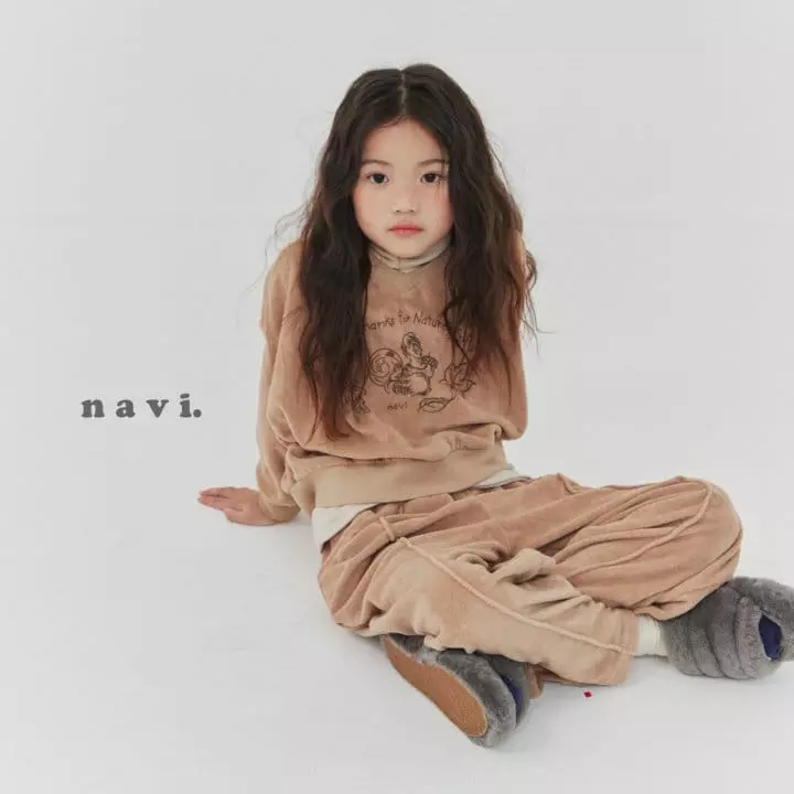 Navi - Korean Children Fashion - #kidsstore - Squirrel Crop Tee - 5
