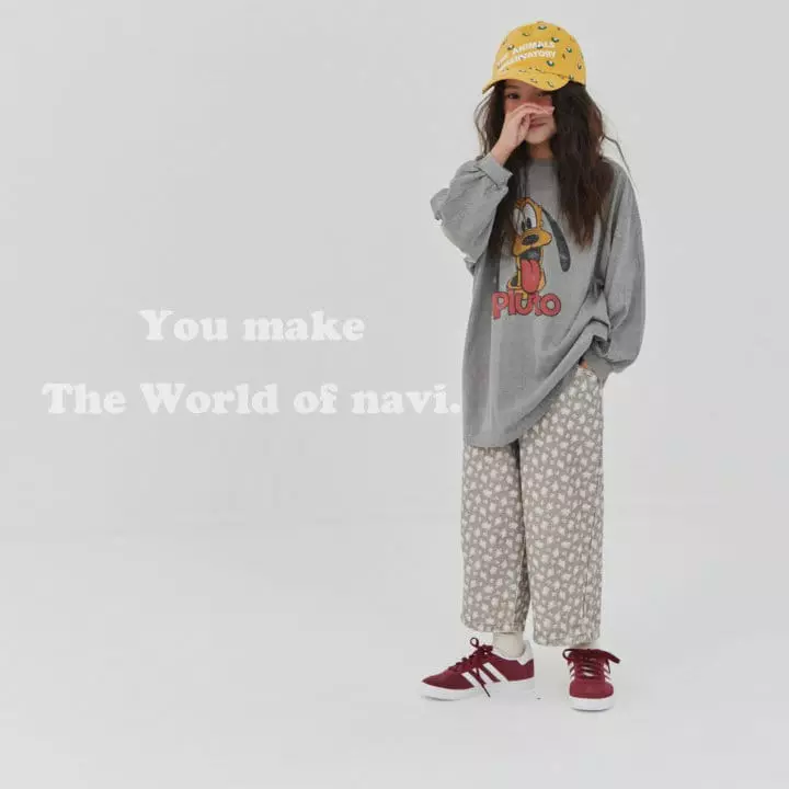 Navi - Korean Children Fashion - #kidzfashiontrend - Fog Flower Pants - 12