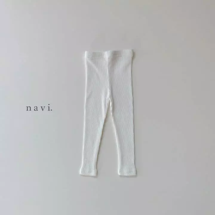 Navi - Korean Children Fashion - #kidzfashiontrend - Rib Leggings - 11