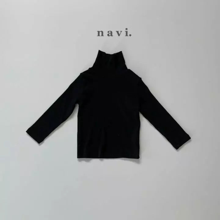 Navi - Korean Children Fashion - #kidzfashiontrend - Sild Turtleneck Tee - 3