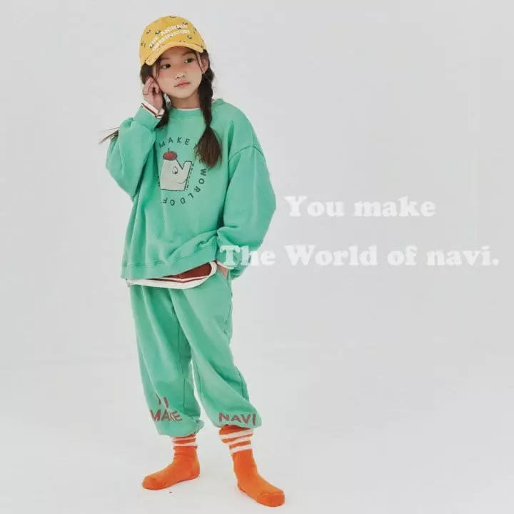 Navi - Korean Children Fashion - #magicofchildhood - Pot Sweatshirt - 3