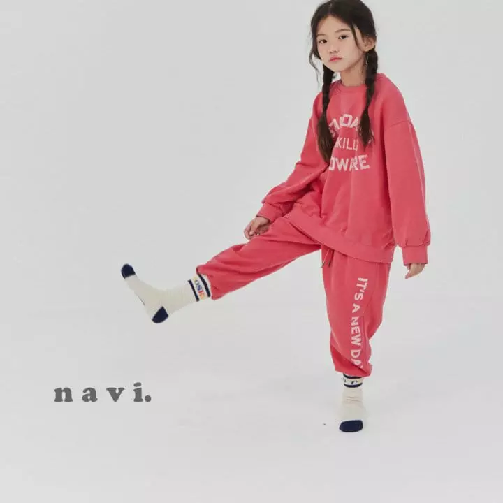 Navi - Korean Children Fashion - #minifashionista - Standard Sweatshirt - 4