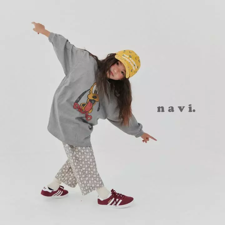 Navi - Korean Children Fashion - #prettylittlegirls - Pluto Long Tee - 7