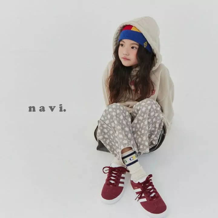Navi - Korean Children Fashion - #toddlerclothing - Fog Flower Pants - 4