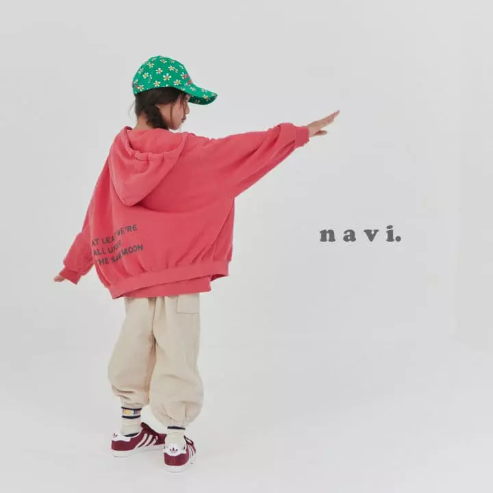 Navi - Korean Children Fashion - #toddlerclothing - Pigment Hoody - 5