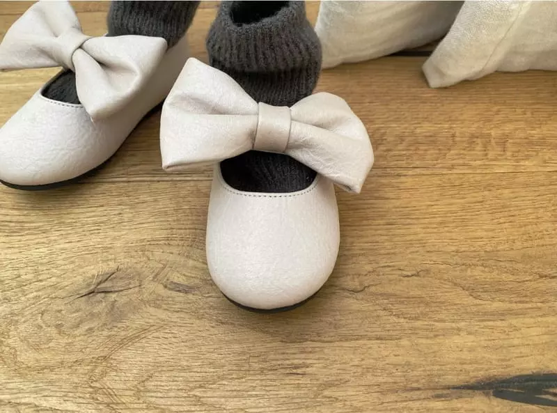 Neko - Korean Children Fashion - #Kfashion4kids - nk894 Blue Bell Flats - 2