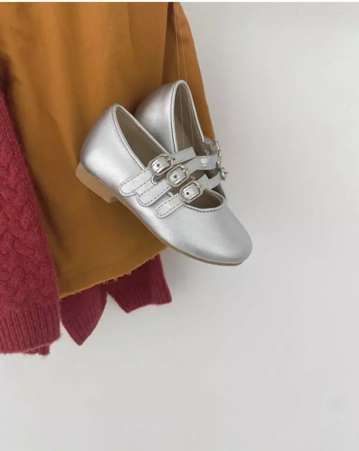 Neko - Korean Children Fashion - #childrensboutique - NK906 Rosy Flats - 6