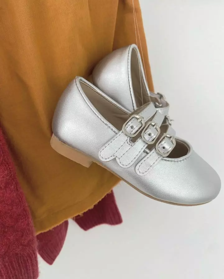 Neko - Korean Children Fashion - #discoveringself - NK906 Rosy Flats - 8