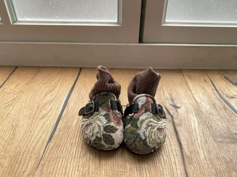 Neko - Korean Children Fashion - #littlefashionista - NK 895 Jacquard Slipper - 2