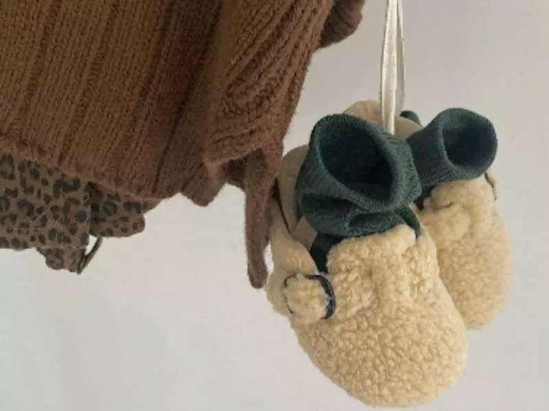 Neko - Korean Children Fashion - #minifashionista - NK 900 Cream Slipper - 3