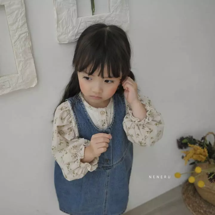 Neneru - Korean Baby Fashion - #babyboutique - Flower Blouse - 8