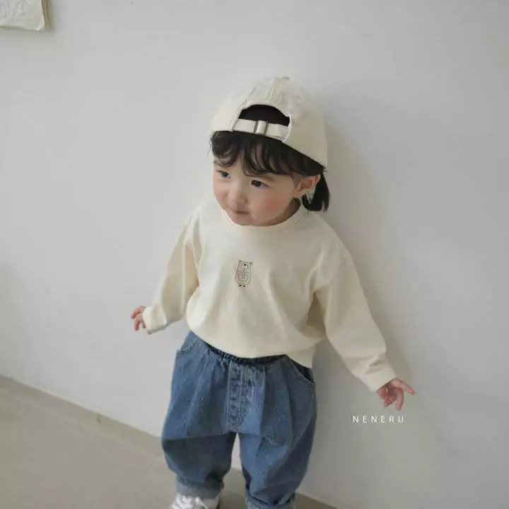 Neneru - Korean Baby Fashion - #babyboutique - Fish Bear Tee - 6