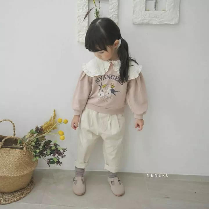 Neneru - Korean Baby Fashion - #babyboutique - Angel Collar Tee