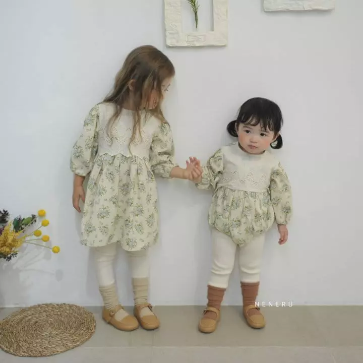 Neneru - Korean Baby Fashion - #babyboutiqueclothing - Four Garden Bodysuit - 11