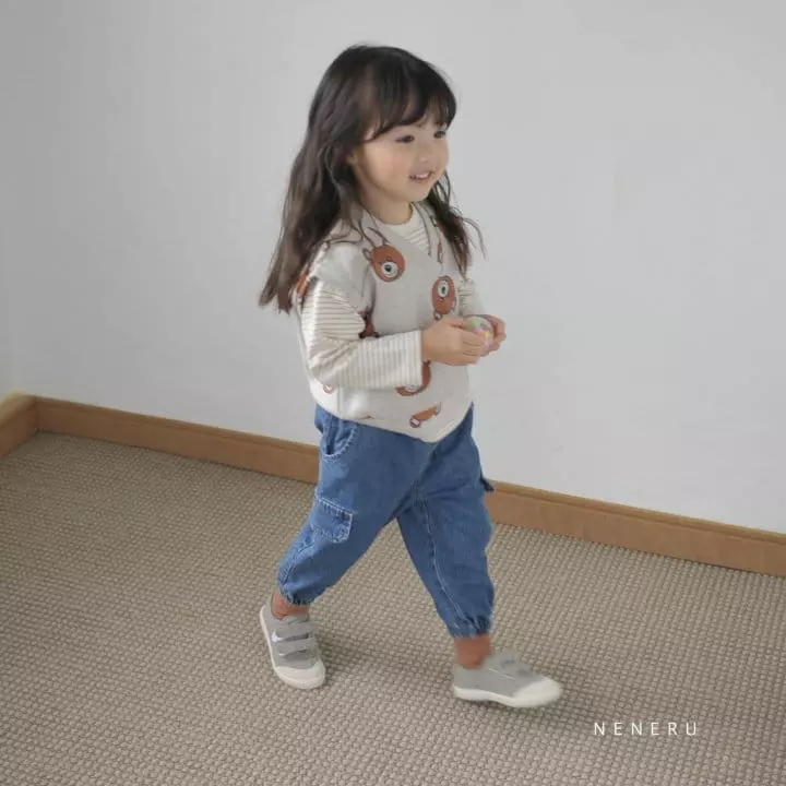 Neneru - Korean Baby Fashion - #babyclothing - Bear Vest - 11