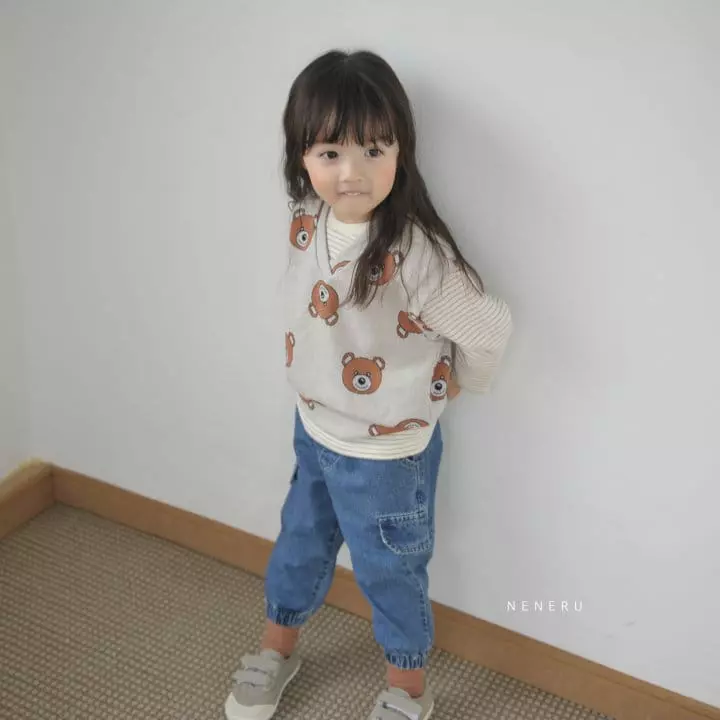 Neneru - Korean Baby Fashion - #babyfashion - Bear Vest - 12