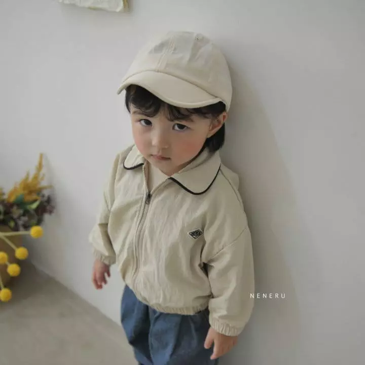 Neneru - Korean Baby Fashion - #babyfever - Bebe Top Collar Color Jumper - 6
