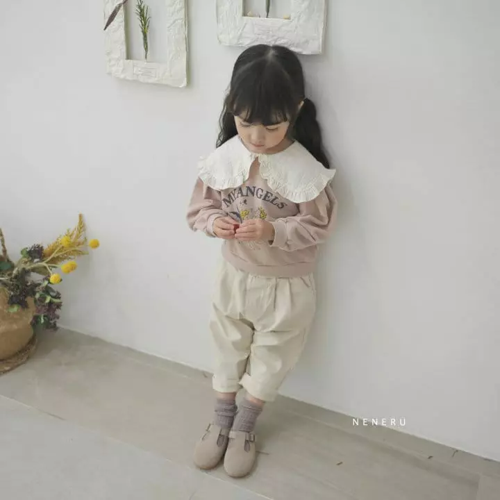 Neneru - Korean Baby Fashion - #babygirlfashion - Angel Collar Tee - 6