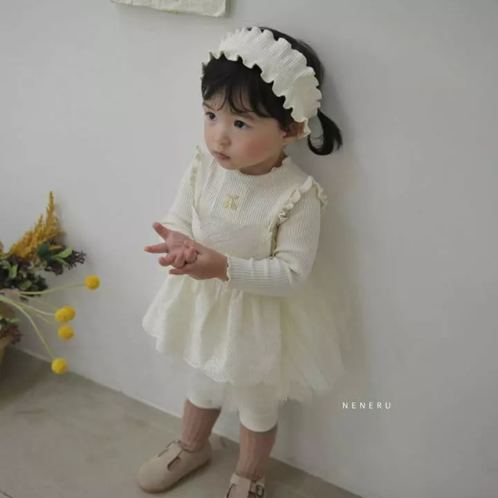 Neneru - Korean Baby Fashion - #babygirlfashion - Cherry Sha Bodysuit - 9
