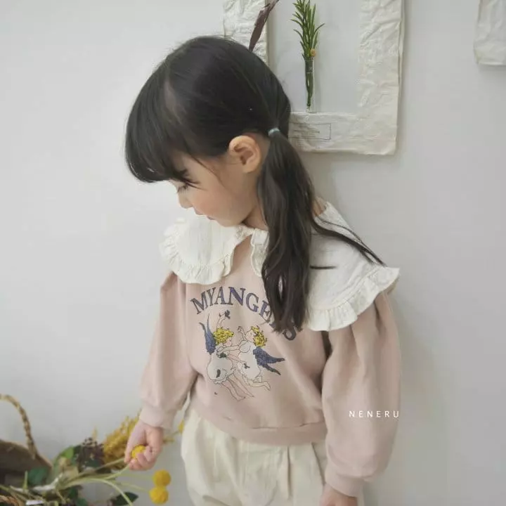 Neneru - Korean Baby Fashion - #babylifestyle - Angel Collar Tee - 7