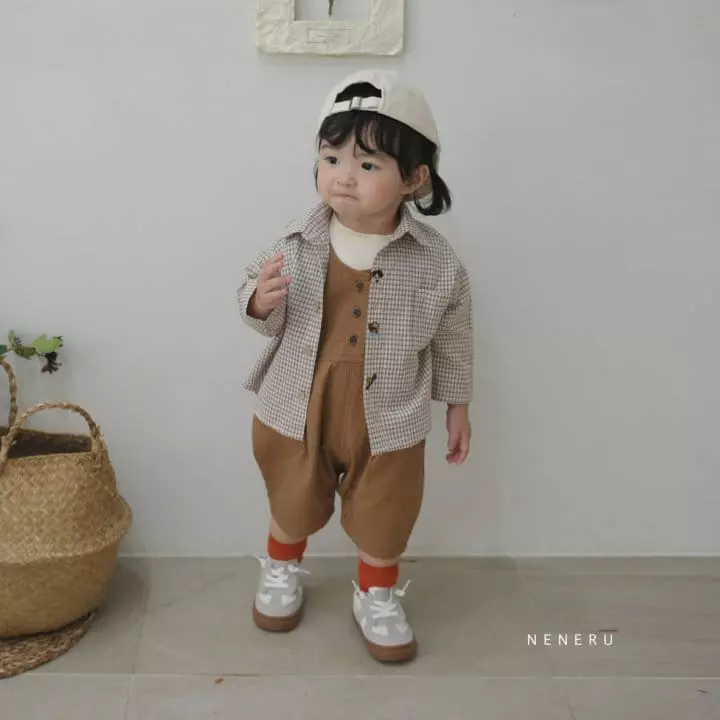 Neneru - Korean Baby Fashion - #babylifestyle - Bebe Base Shirt - 3