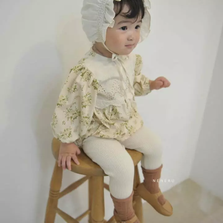 Neneru - Korean Baby Fashion - #babylifestyle - Four Garden Bodysuit