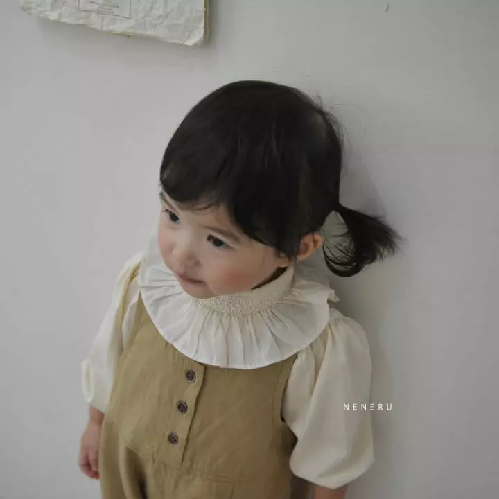 Neneru - Korean Baby Fashion - #babylifestyle - Bebe New Circle Dungaree - 7