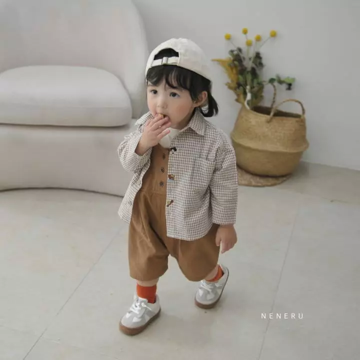 Neneru - Korean Baby Fashion - #babylifestyle - Bebe Base Shirt - 4