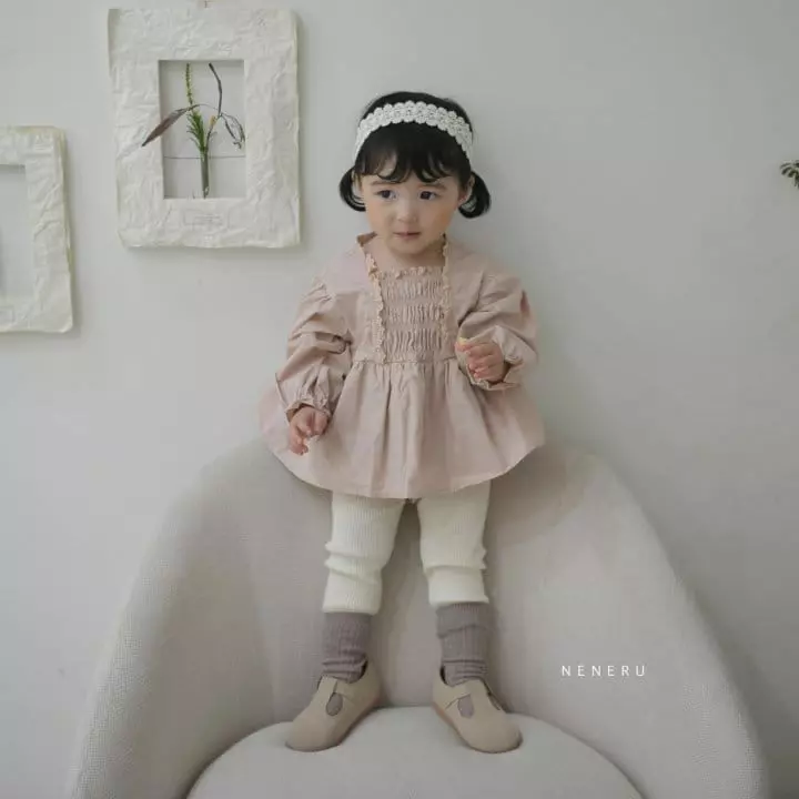 Neneru - Korean Baby Fashion - #babyoutfit - Margaret Bodysuit - 2
