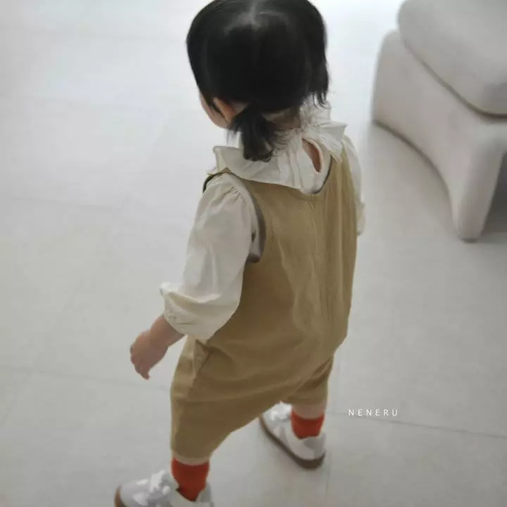 Neneru - Korean Baby Fashion - #babyoutfit - Bebe New Circle Dungaree - 10
