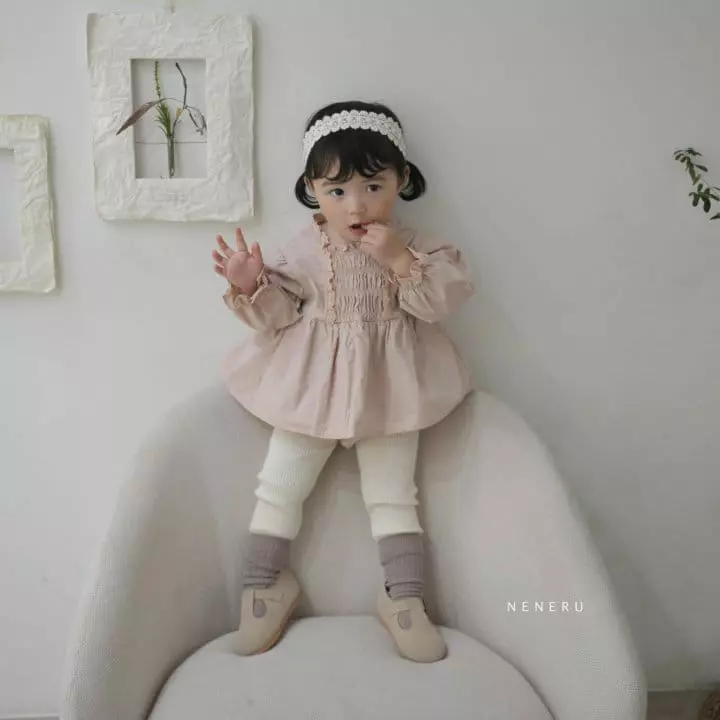 Neneru - Korean Baby Fashion - #babyoutfit - Margaret Bodysuit - 4
