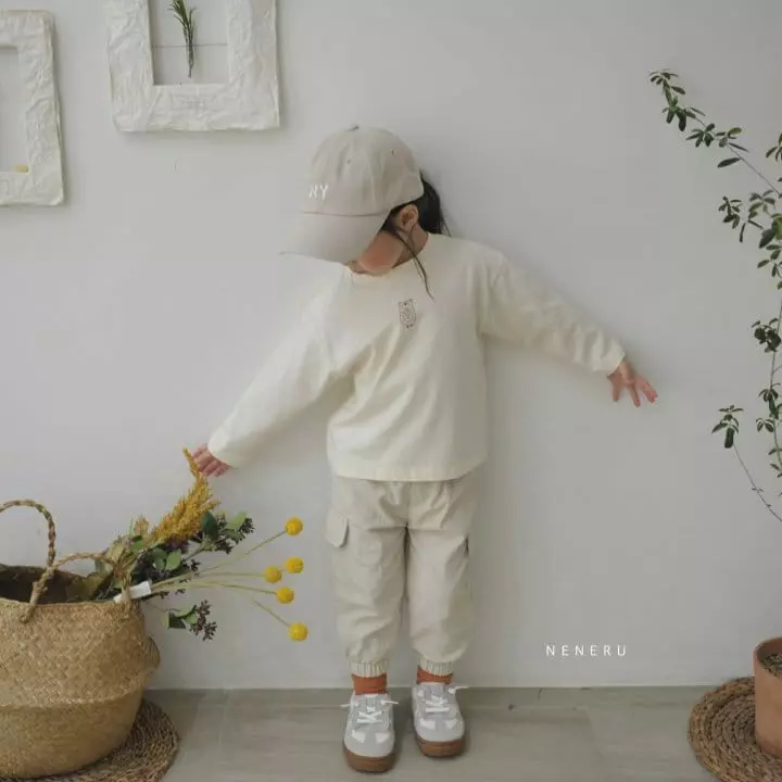 Neneru - Korean Baby Fashion - #onlinebabyboutique - Fish Bear Tee - 3