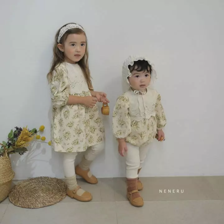 Neneru - Korean Baby Fashion - #onlinebabyboutique - Four Garden Bodysuit - 7