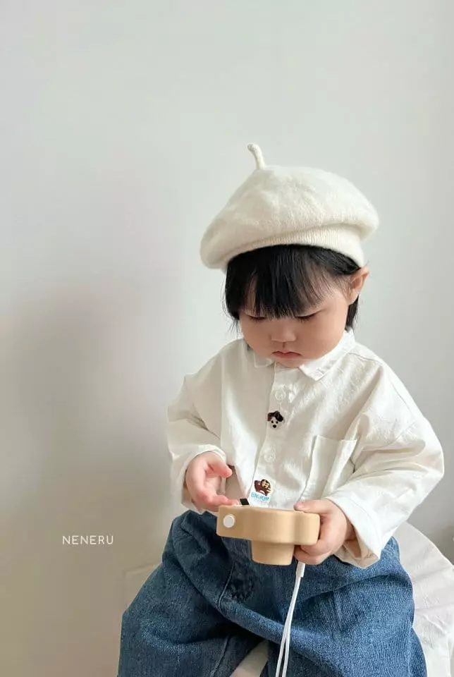 Neneru - Korean Baby Fashion - #onlinebabyshop - Bebe Base Shirt - 10