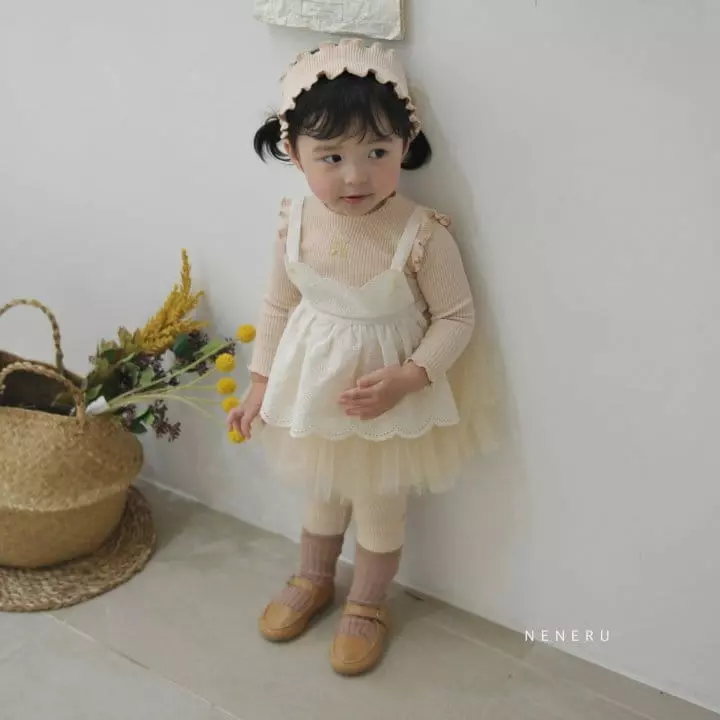 Neneru - Korean Baby Fashion - #onlinebabyshop - Cherry Sha Bodysuit - 2
