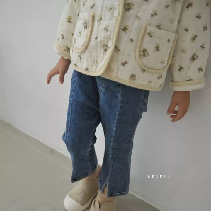 Neneru - Korean Children Fashion - #Kfashion4kids - Kid Floria Quiting Jacket - 8