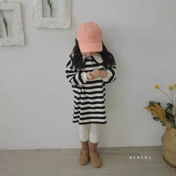 Neneru - Korean Children Fashion - #childofig - Kid Collar One-piece - 6